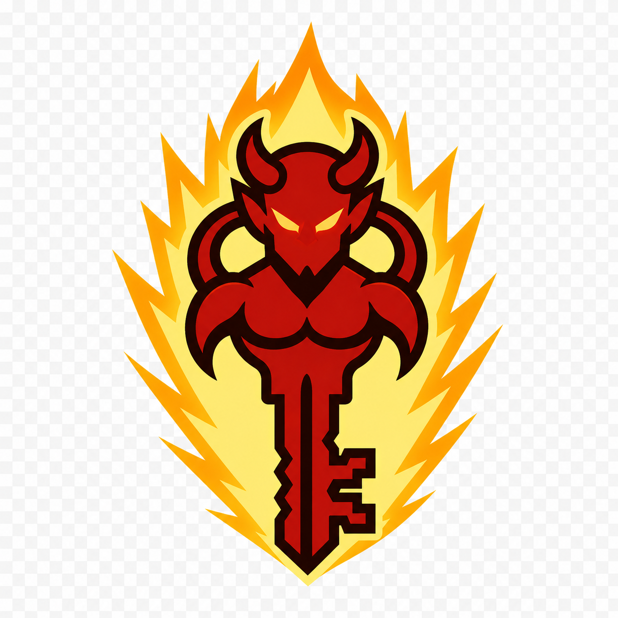 The daemon's eyes are open